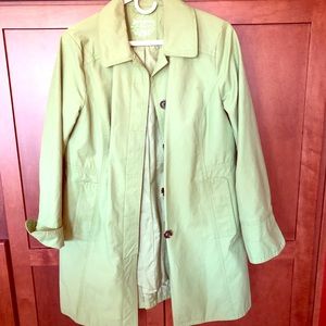 Eddie Bauer lime green jacket